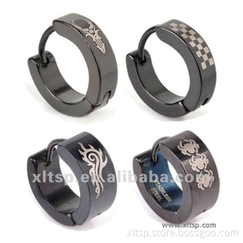 Fashion stainless steel jewelry silver earring jewelry for women